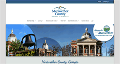 Desktop Screenshot of meriwethercountychamber.org